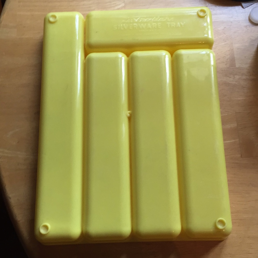 1950's Lustro Ware Styrene Plastic Tray